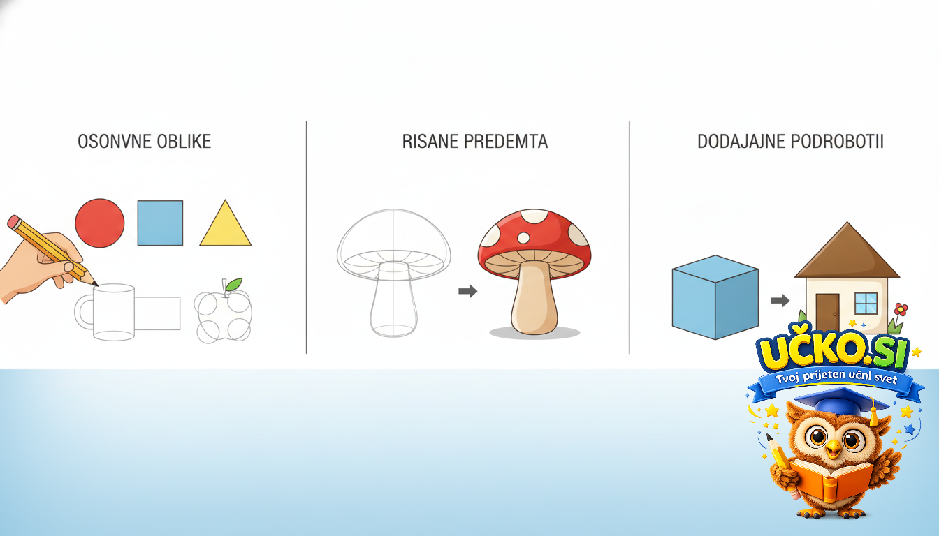 Ilustracija: Risanje preprostih predmetov