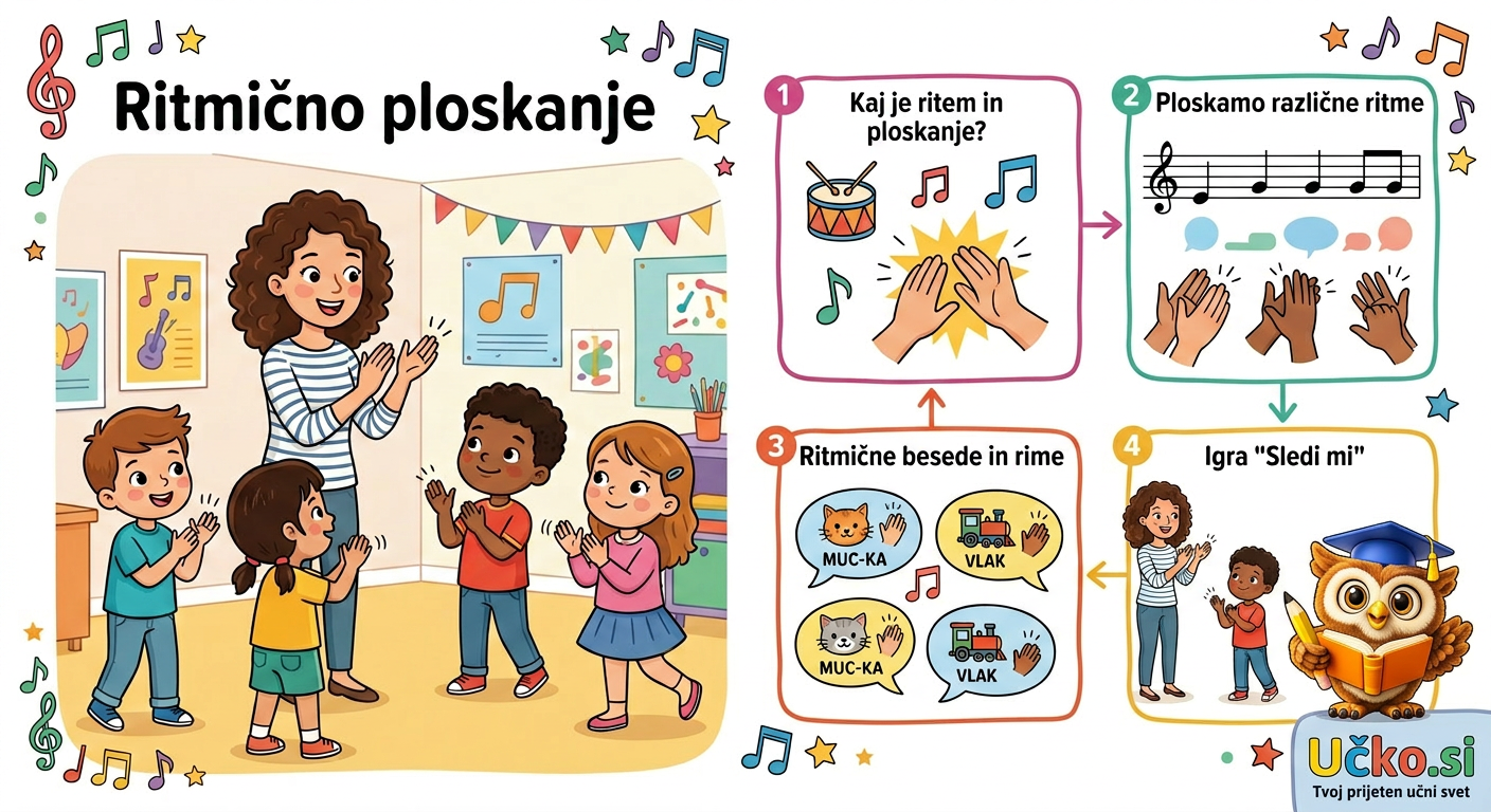 Ilustracija: Ritmično ploskanje