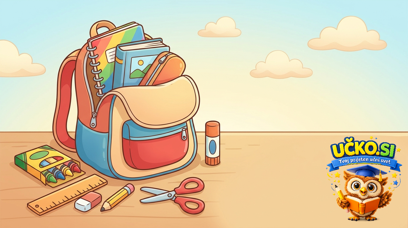 Ilustracija: School Things