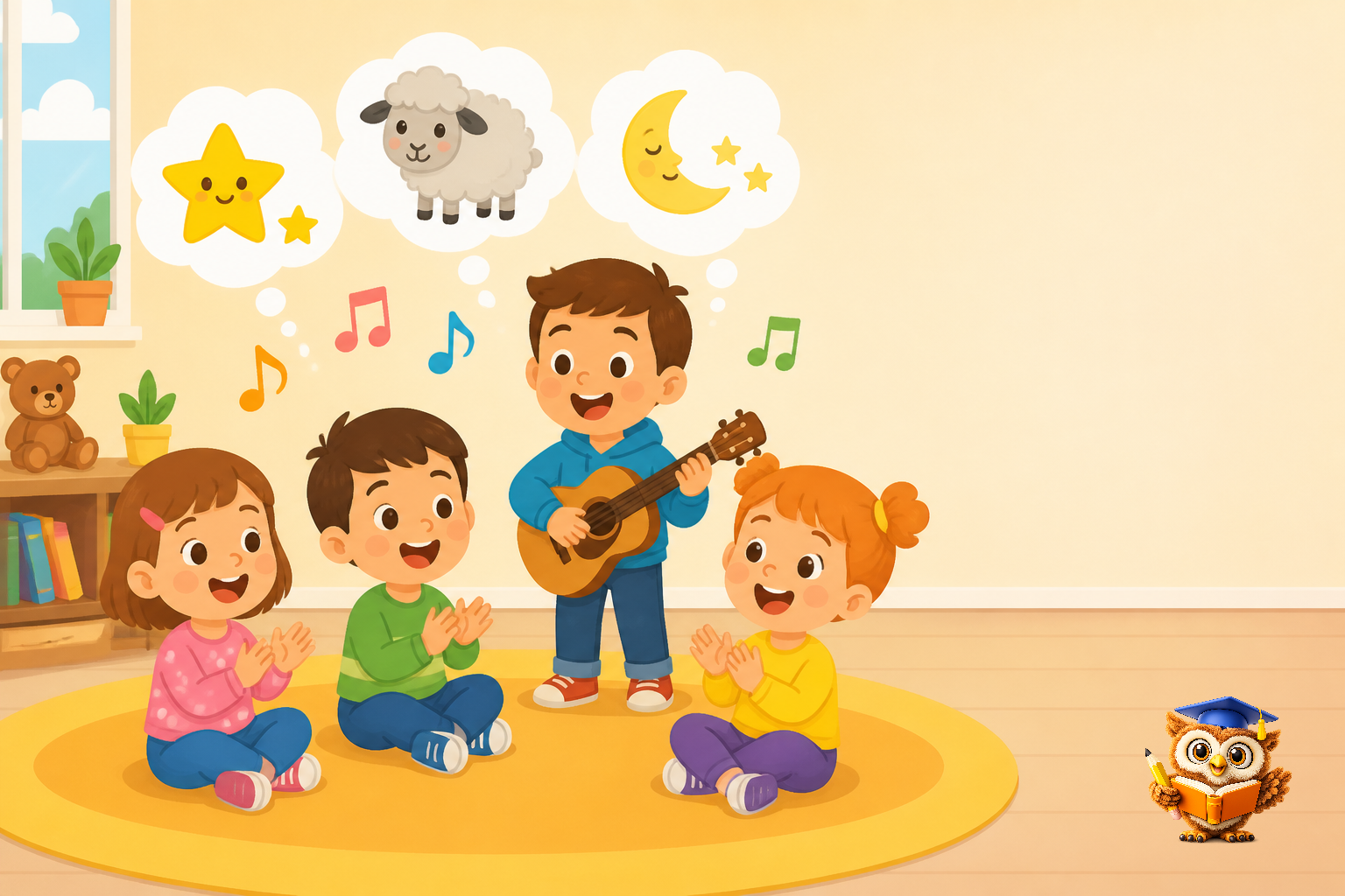 Ilustracija: Short songs and rhymes
