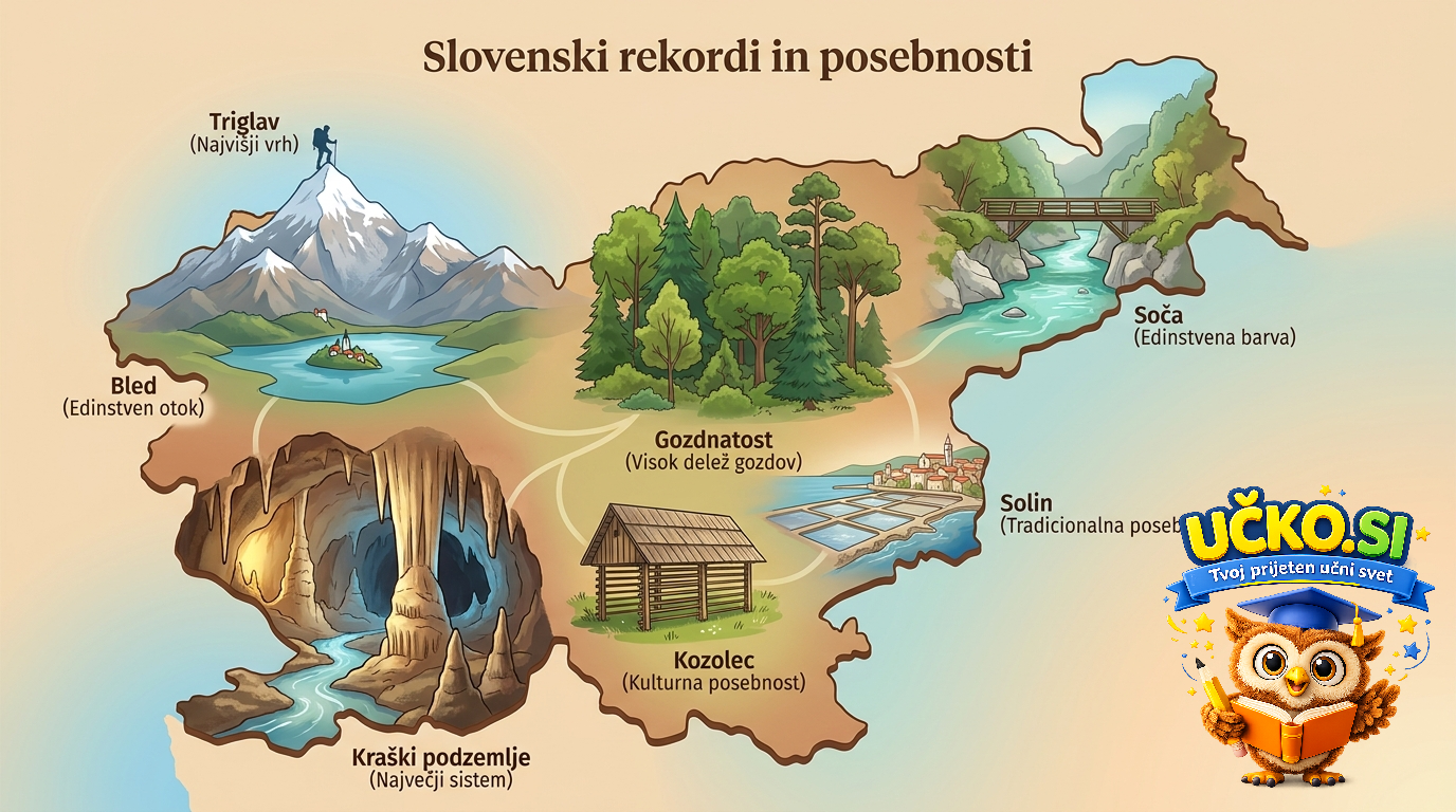 Ilustracija: Slovenski rekordi in posebnosti