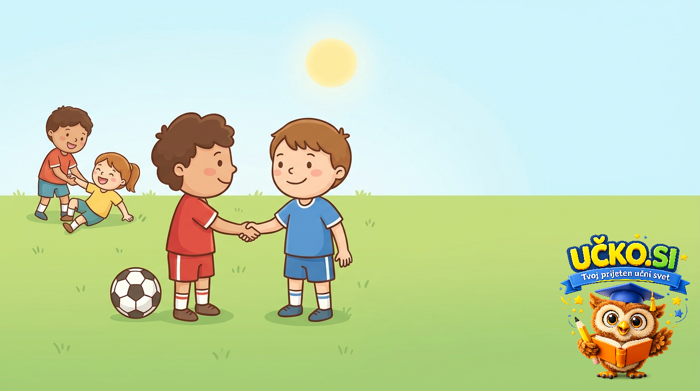 Ilustracija: Športno obnašanje in fair play