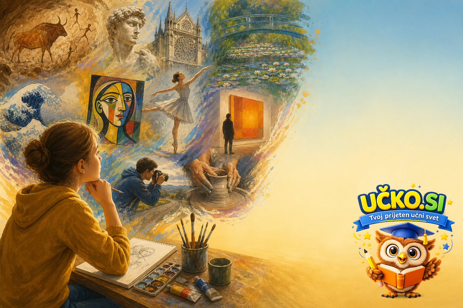Ilustracija: Spoznajmo umetnost