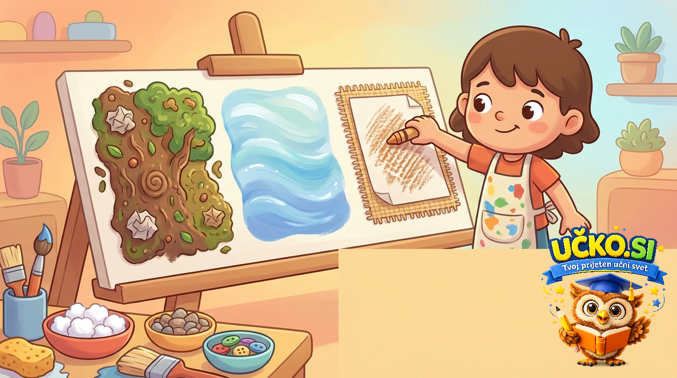 Ilustracija: Tekstura v likovni umetnosti