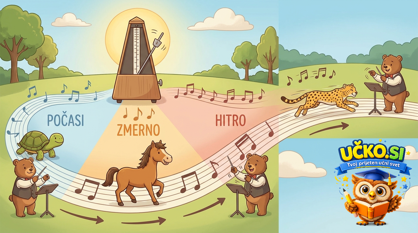 Ilustracija: Tempo v glasbi