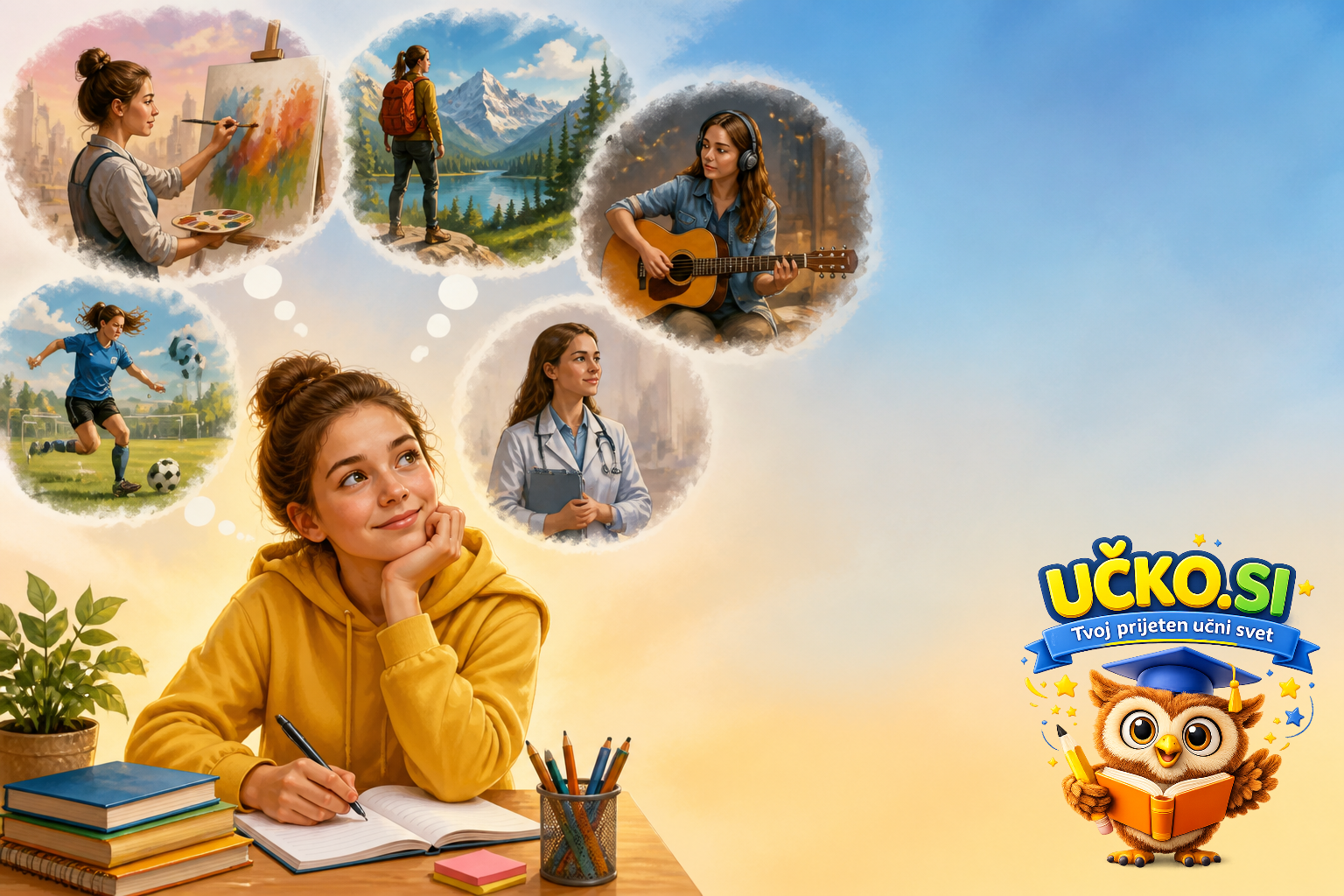 Ilustracija: THE REAL ME AND MY DREAMS
