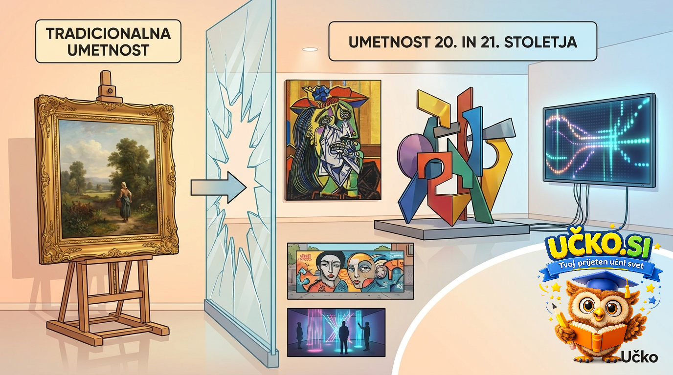 Ilustracija: Umetnost 20. in 21. stoletja