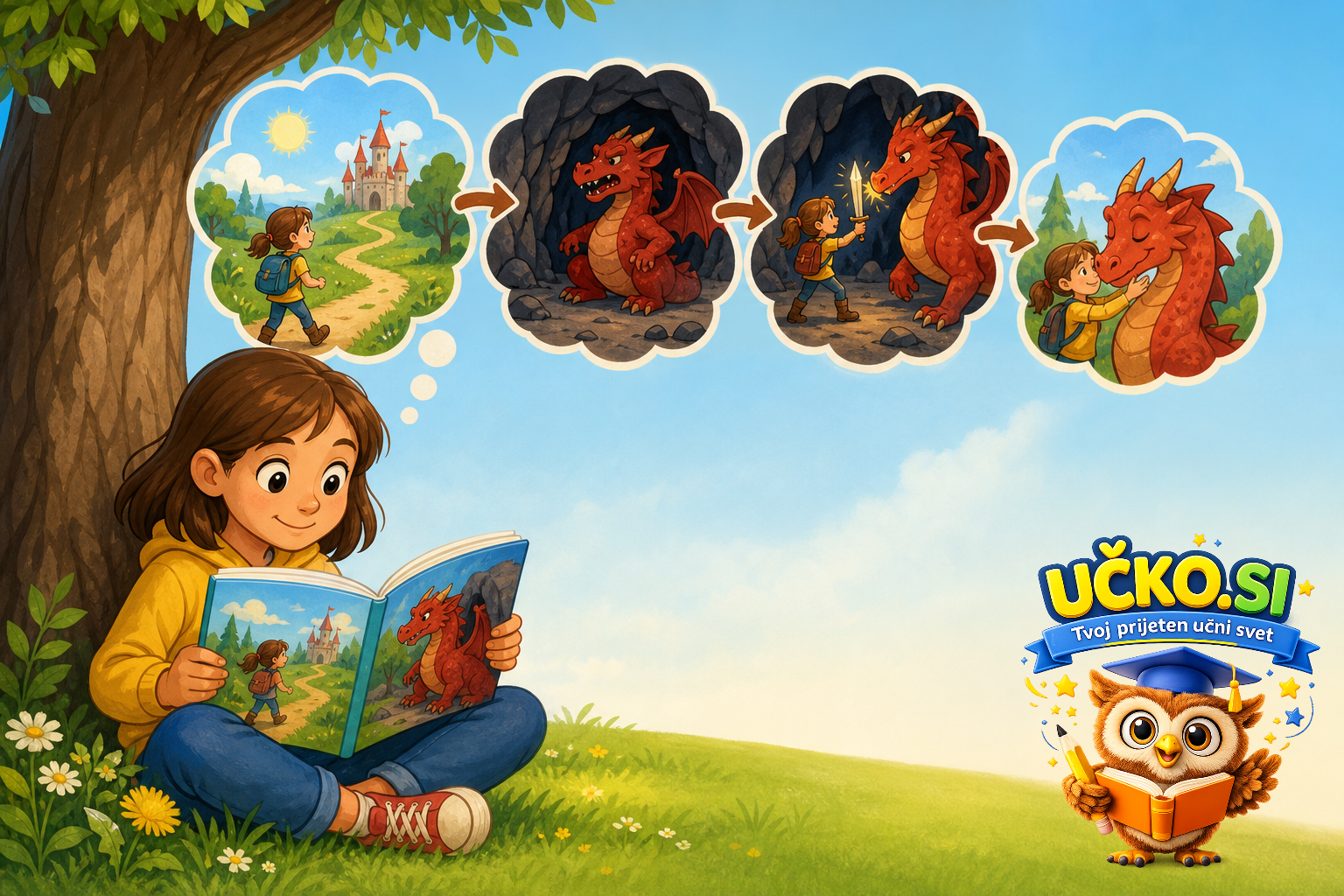 Ilustracija: Understanding short illustrated stories