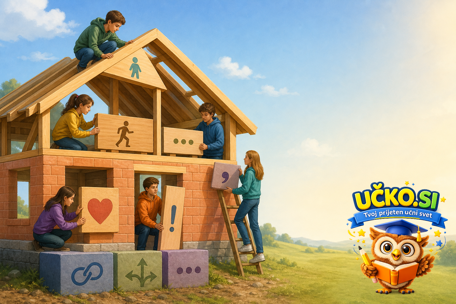 Ilustracija: Vloga besednih vrst v povedi