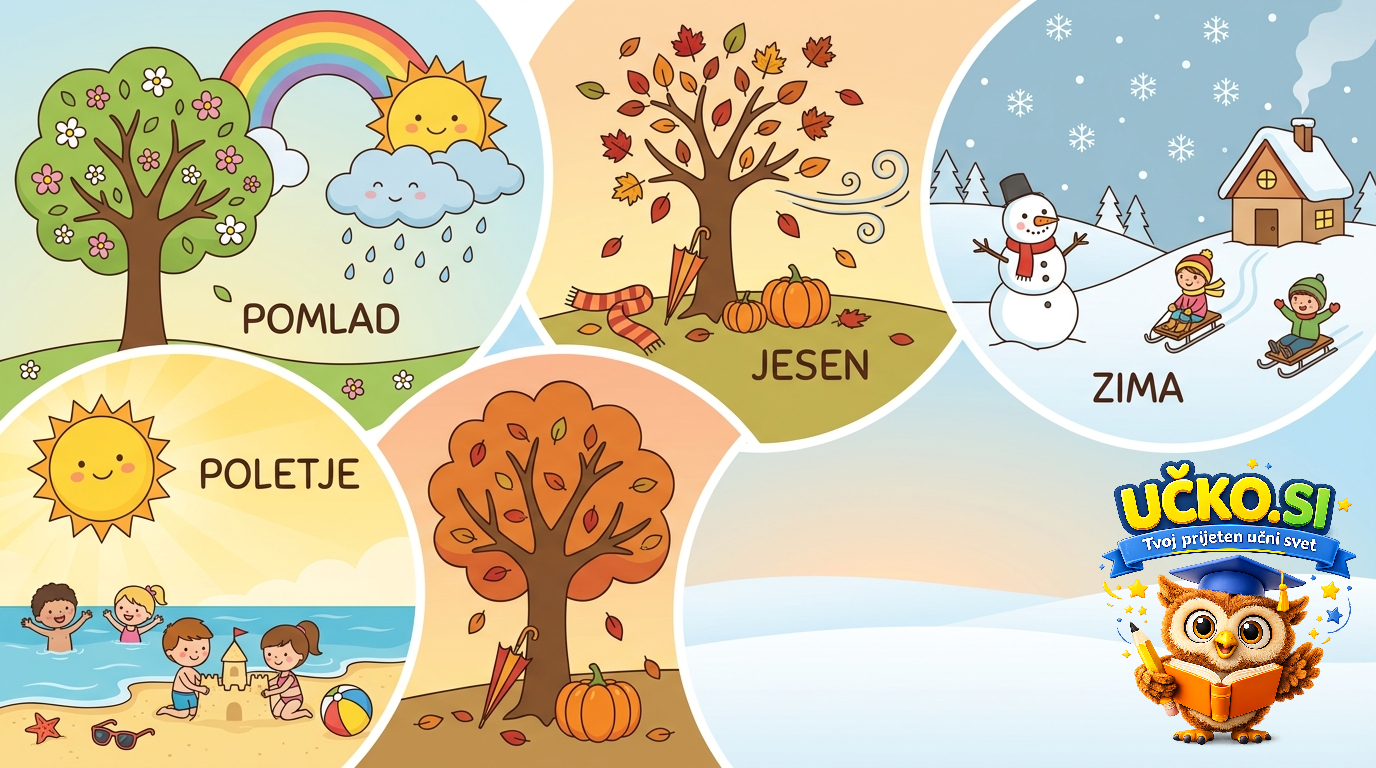 Ilustracija: Weather and seasons
