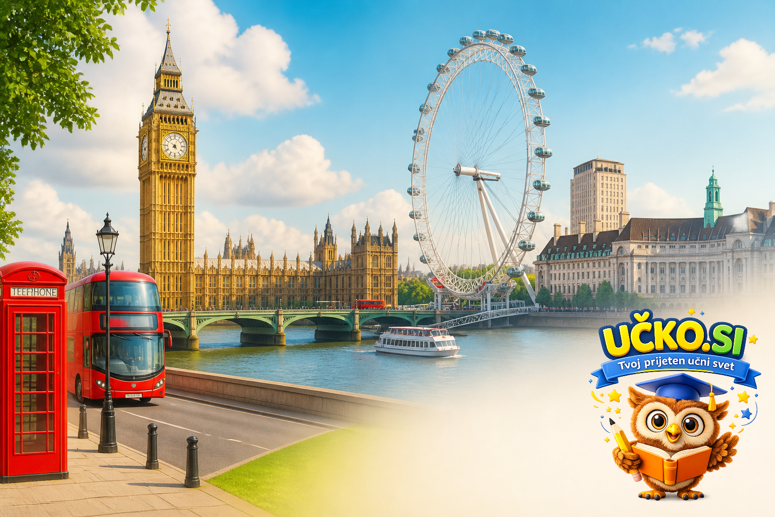 Ilustracija: What to see in London