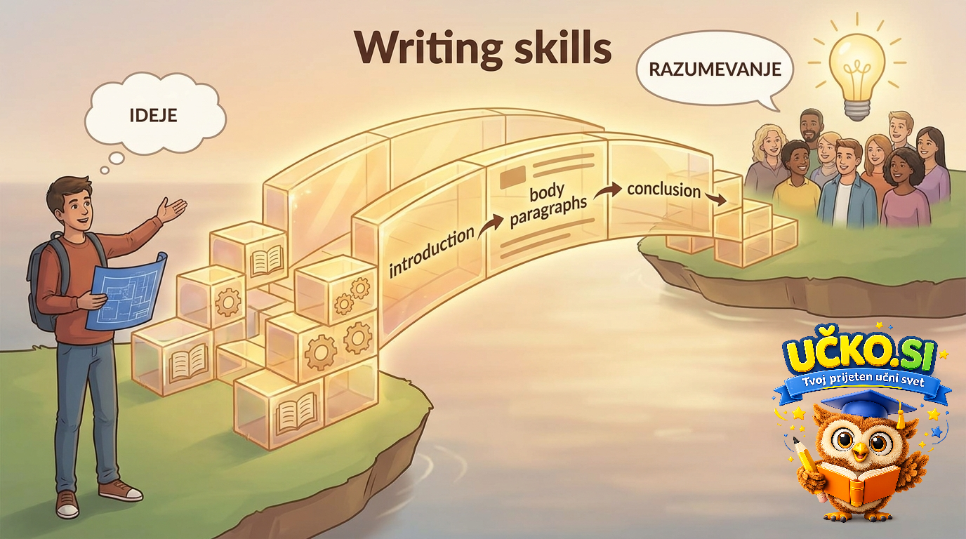 Ilustracija: Writing skills