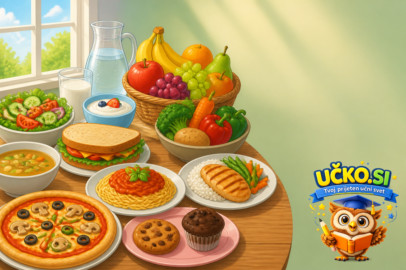 Ilustracija: Yummy Food