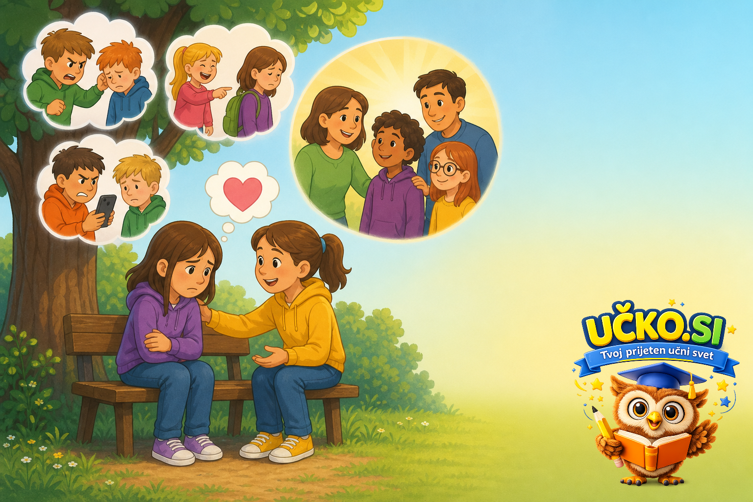 Ilustracija: Zakaj je pomembno spregovoriti o nasilju